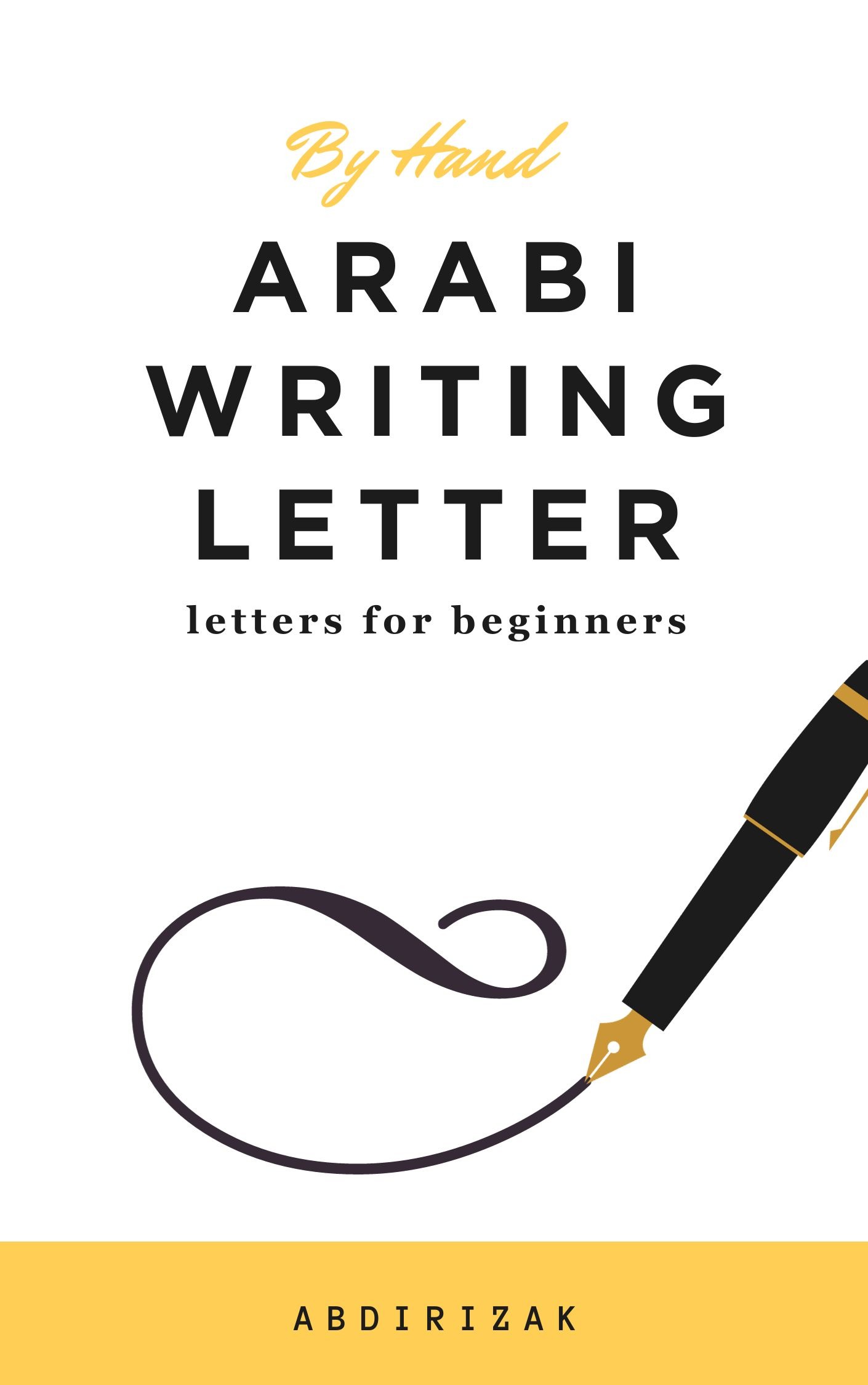 Tracing arabic alphabet cover